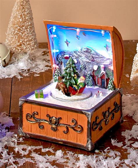 traditional christmas music box